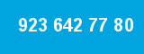 923 642 77 80 923 642 77 80